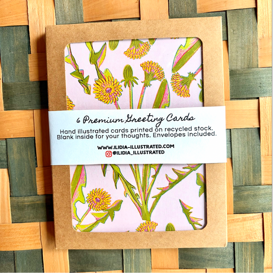 Dandelion Card Set 1