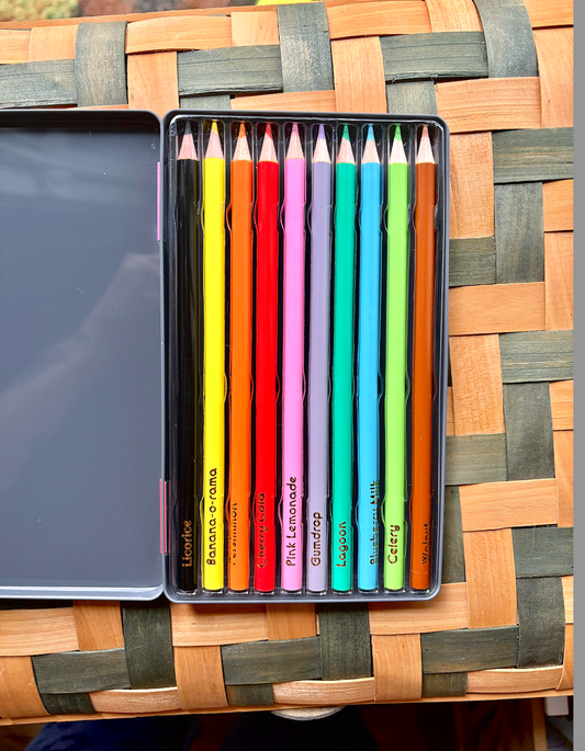 Color Outside the Lines Colored Pencil Set