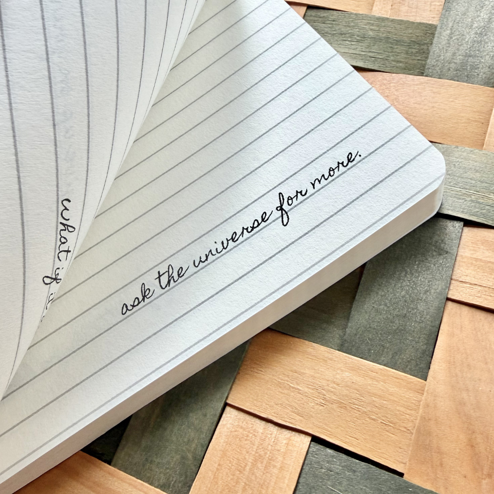 Magic Stars Colorful Lined Affirmation Journal