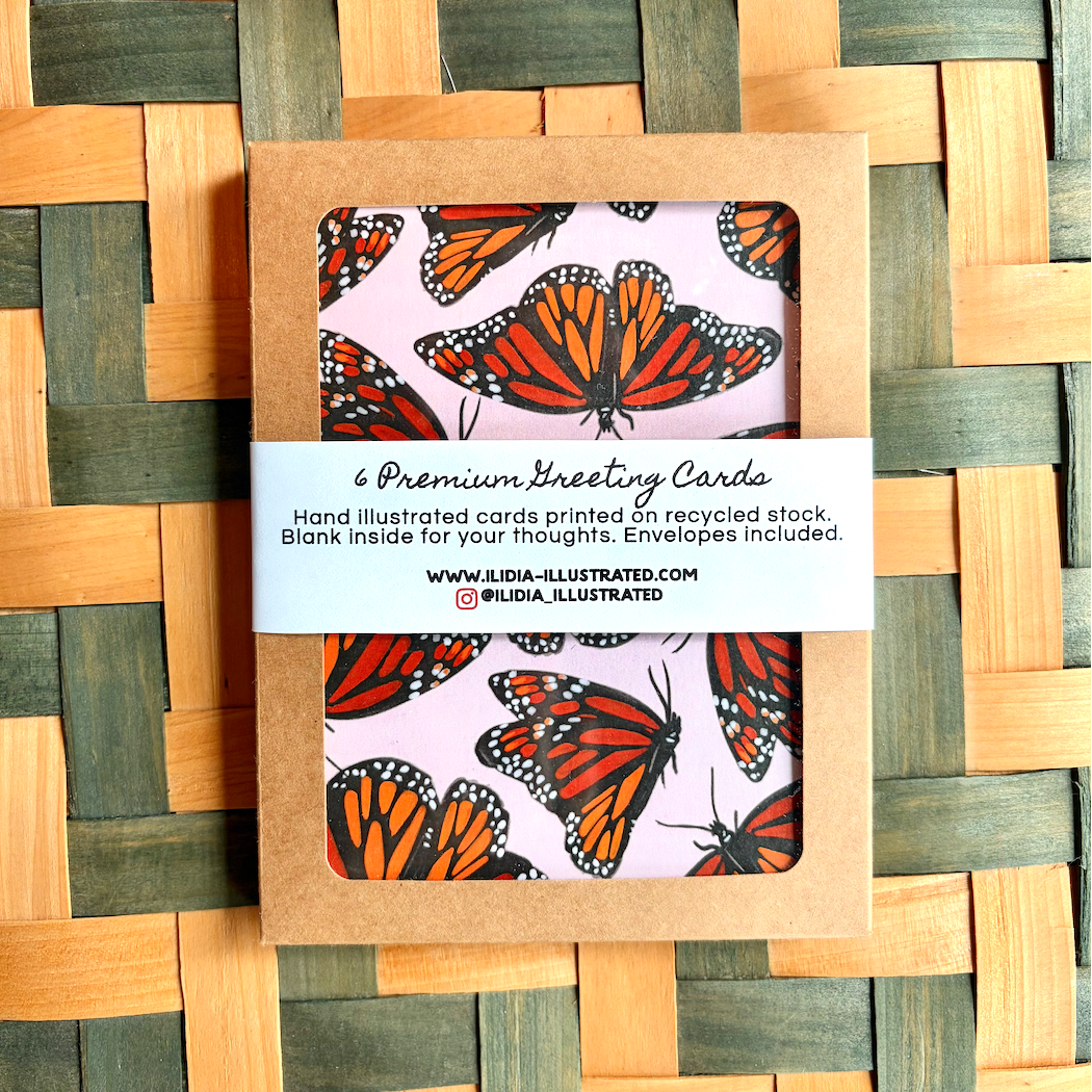 Butterfly greeting card