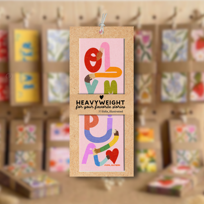 Olympia Community Heavyweight Art Bookmark