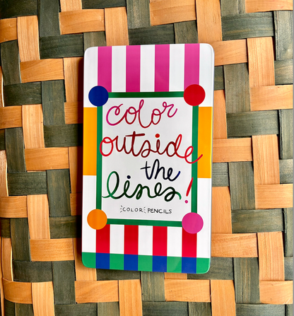 Color Outside the Lines Colored Pencil Set
