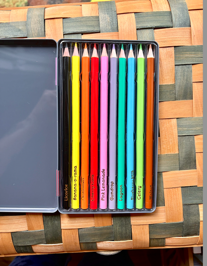 Color Outside the Lines Colored Pencil Set