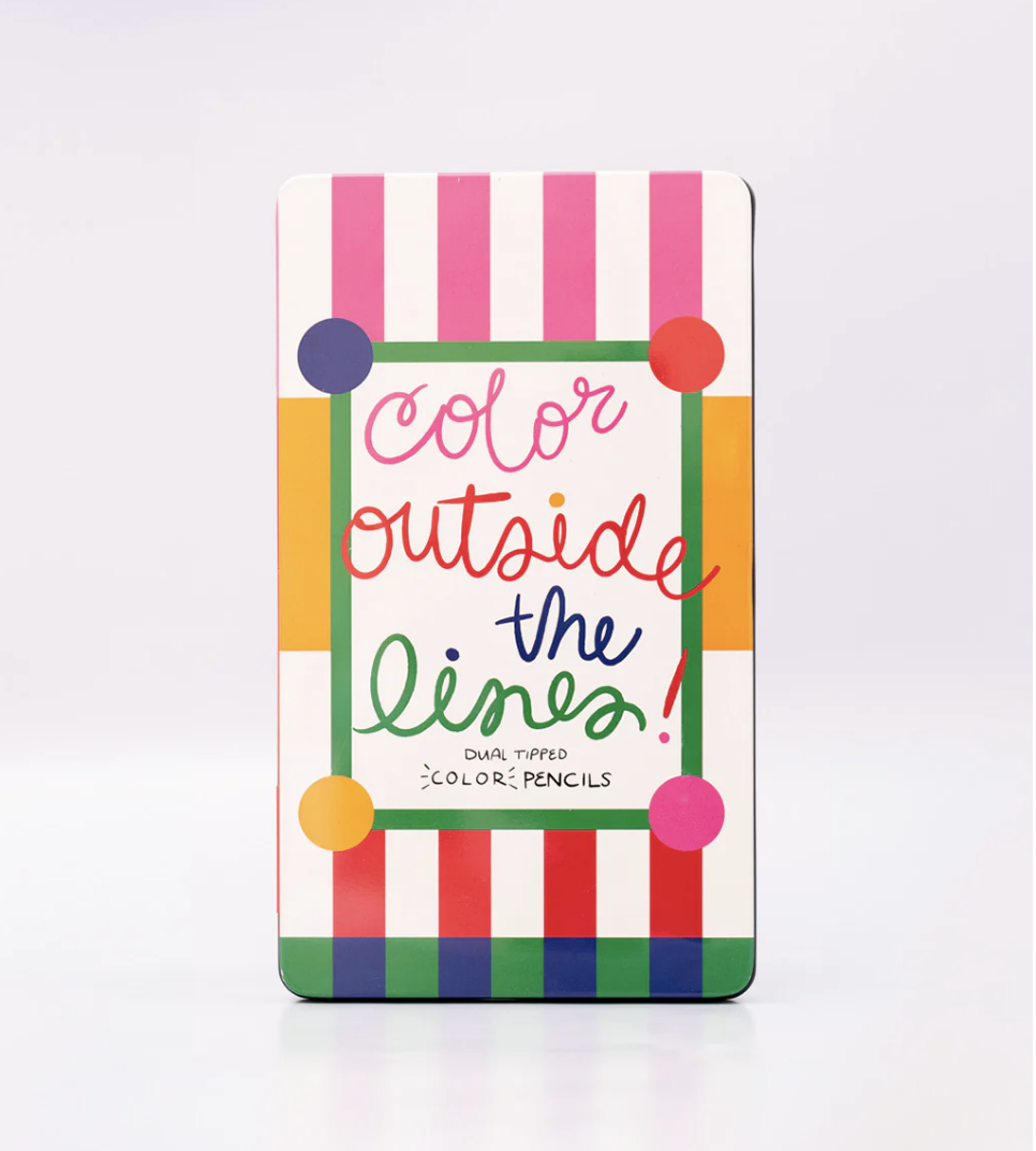 Color Outside the Lines Colored Pencil Set