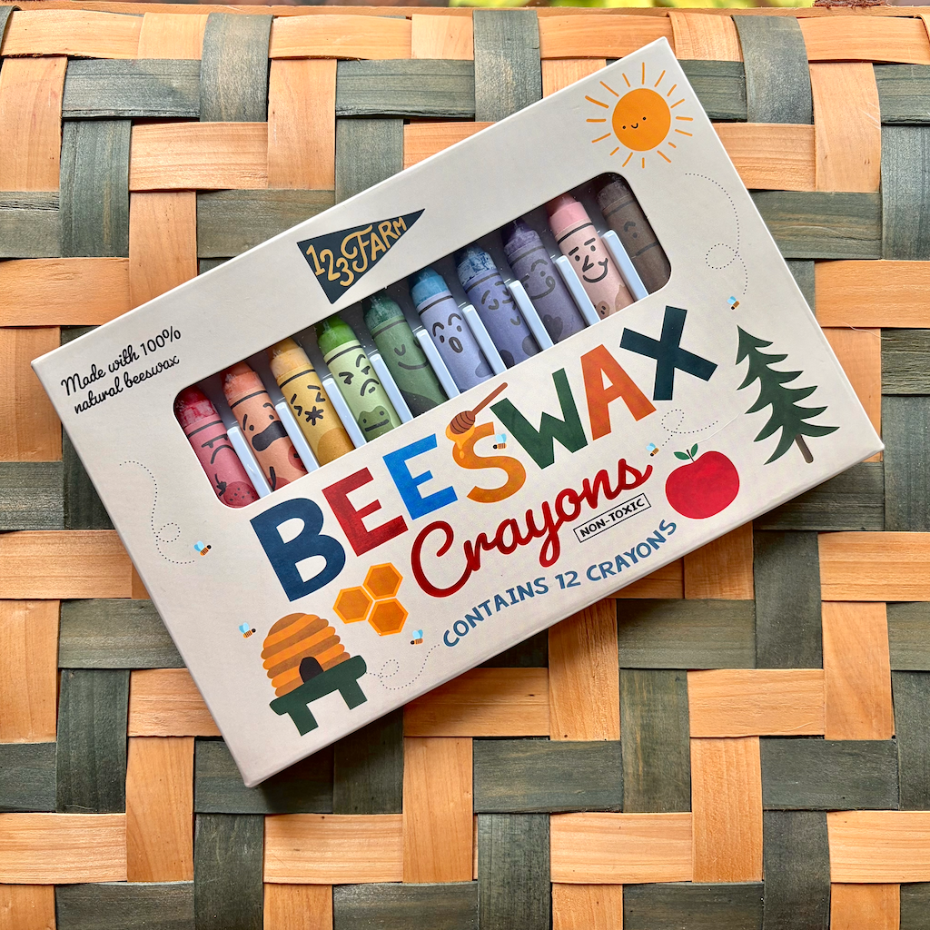 Non-Toxic Beeswax Crayons Set