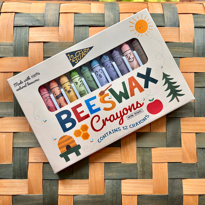 Non-Toxic Beeswax Crayons Set