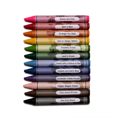 Non-Toxic Beeswax Crayons Set