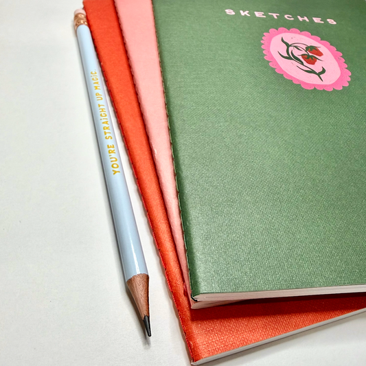 set of 3 notebooks
